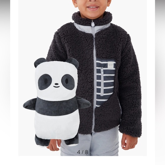 cubcoats Other - Kids' Papo the Panda 2-in-1 Stuffed Animal Fleece Jacket
Cubcoats